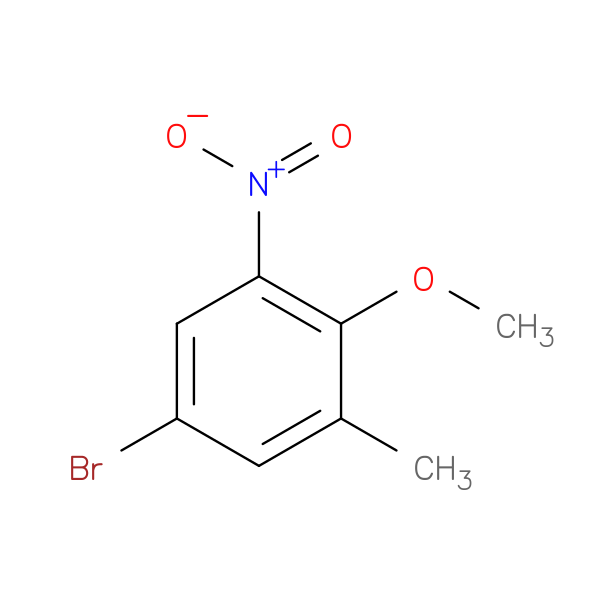 4-Bromo-2-methyl-6-nitroanisole