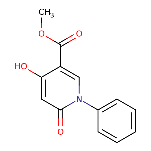 methyl 4-hydroxy-6-oxo-1-phenyl-1,6-dihydropyridine-3-carboxylate