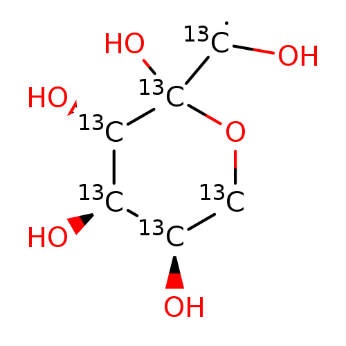 D-Fructose-1,2,3,4,5,6-13C6