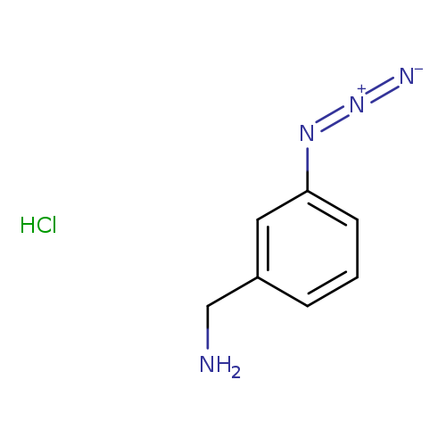 1-(3-azidophenyl)methanamine hydrochloride