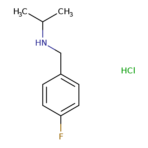 N-(4-fluorobenzyl)-2-propanamine hydrochloride