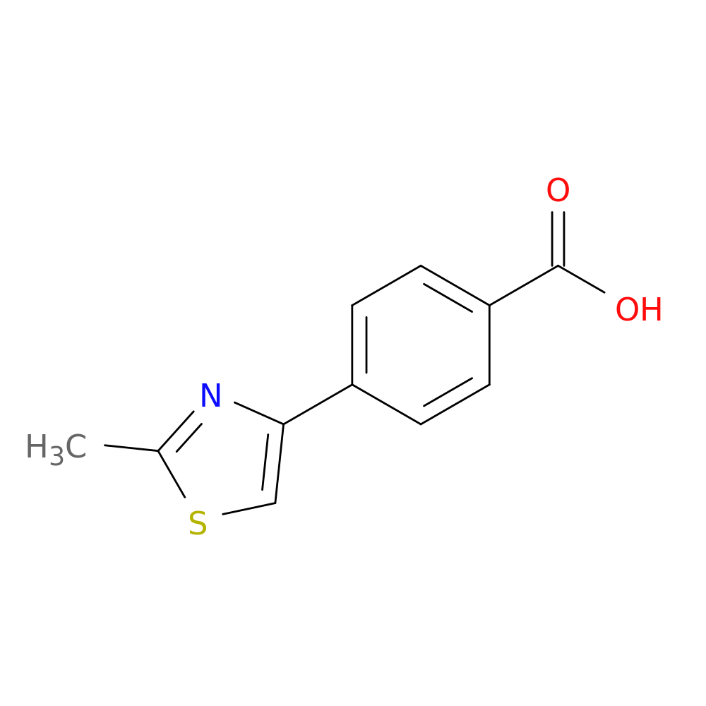 4-(2-Methylthiazol-4-yl)benzoic acid