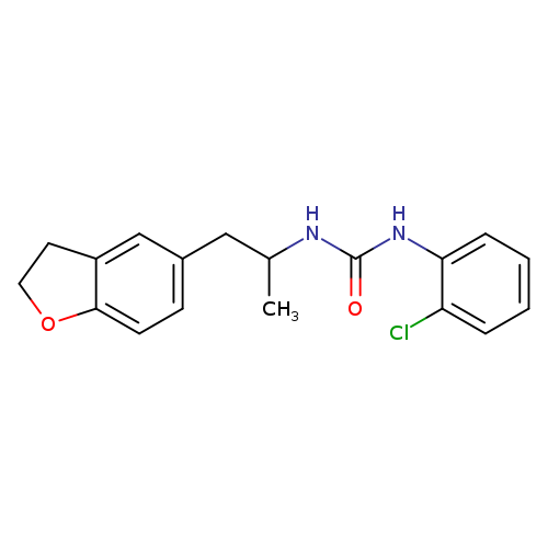 1-(2-chlorophenyl)-3-[1-(2,3-dihydro-1-benzofuran-5-yl)propan-2-yl]urea