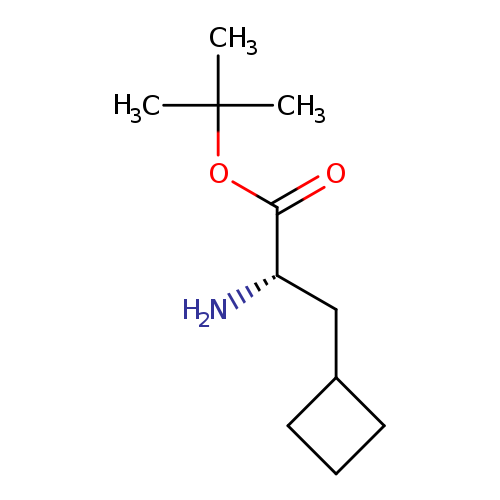 (S)-tert-Butyl 2-amino-3-cyclobutylpropanoate
