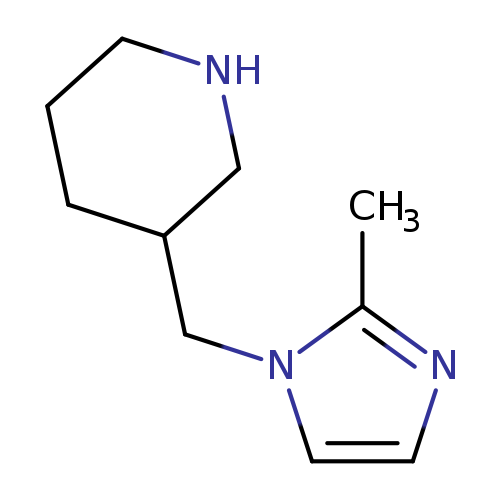 3-[(2-Methyl-1h-imidazol-1-yl)methyl]piperidine