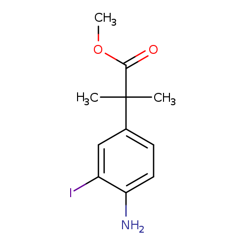 Methyl 2-(4-amino-3-iodophenyl)-2-methylpropanoate