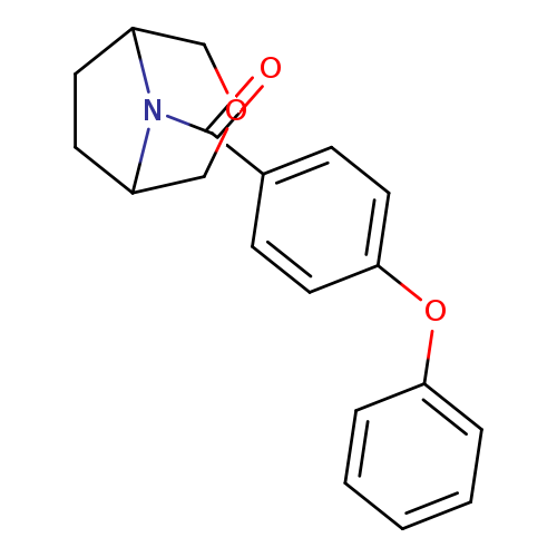 8-(4-phenoxybenzoyl)-3-oxa-8-azabicyclo[3.2.1]octane
