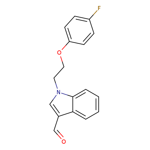 1-[2-(4-Fluorophenoxy)ethyl]-1h-indole-3-carbaldehyde