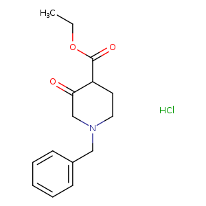 Ethyl 1-Benzyl-3-oxo-4-piperidinecarboxylate Hydrochloride