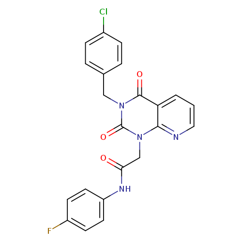 2-{3-[(4-chlorophenyl)methyl]-2,4-dioxo-1H,2H,3H,4H-pyrido[2,3-d]pyrimidin-1-yl}-N-(4-fluorophenyl)acetamide