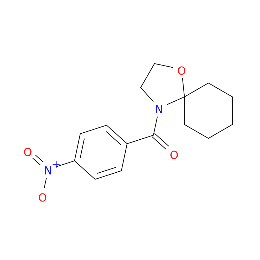 4-(4-nitrobenzoyl)-1-oxa-4-azaspiro[4.5]decane