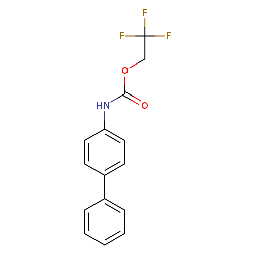 2,2,2-trifluoroethyl N-(4-phenylphenyl)carbamate