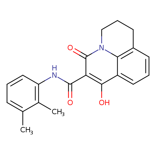 N-(2,3-dimethylphenyl)-4-hydroxy-2-oxo-1-azatricyclo[7.3.1.0^{5,13}]trideca-3,5(13),6,8-tetraene-3-carboxamide