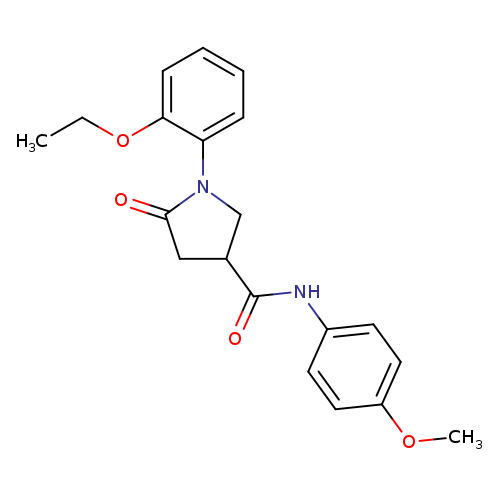 1-(2-ethoxyphenyl)-N-(4-methoxyphenyl)-5-oxopyrrolidine-3-carboxamide