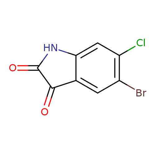 5-Bromo-6-chloro-1H-indole-2,3-dione