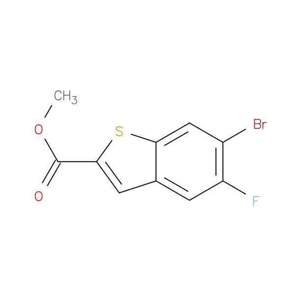 Methyl 6-bromo-5-fluorobenzothiophene-2-carboxylate