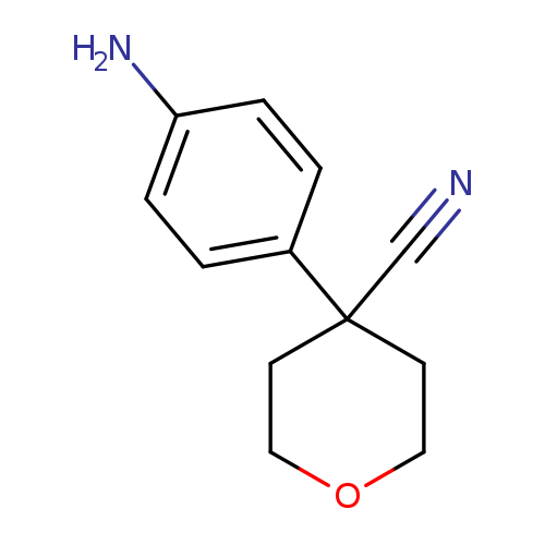 4-(4-AMINOPHENYL)TETRAHYDRO-2H-PYRAN-4-CARBONITRILE