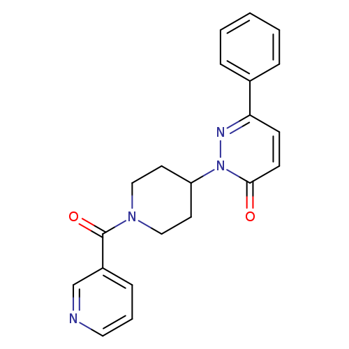 6-phenyl-2-[1-(pyridine-3-carbonyl)piperidin-4-yl]-2,3-dihydropyridazin-3-one
