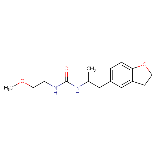 1-[1-(2,3-dihydro-1-benzofuran-5-yl)propan-2-yl]-3-(2-methoxyethyl)urea
