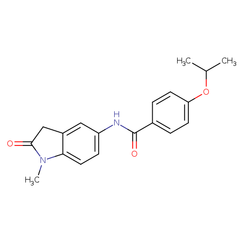 N-(1-methyl-2-oxo-2,3-dihydro-1H-indol-5-yl)-4-(propan-2-yloxy)benzamide