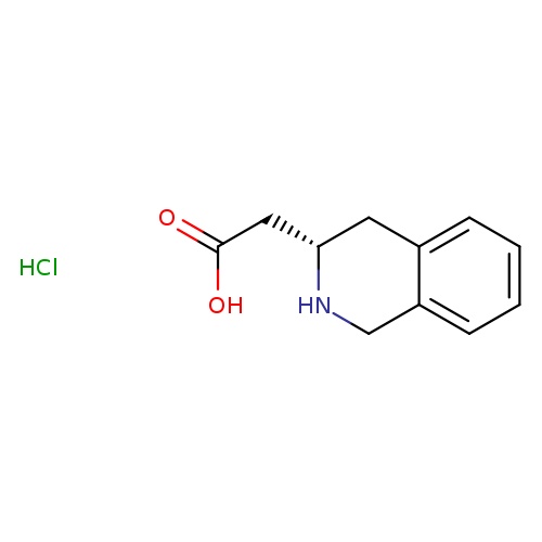 (S)-2-(1,2,3,4-Tetrahydroisoquinolin-3-yl)acetic acid hydrochloride
