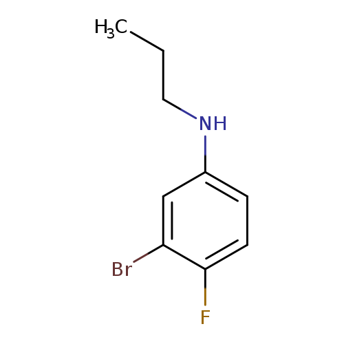 3-Bromo-4-fluoro-N-propylaniline