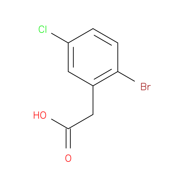 2-Bromo-5-chlorophenylacetic acid