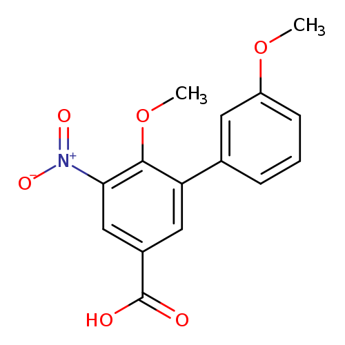 4-Methoxy-3-(3-methoxyphenyl)-5-nitrobenzoic acid