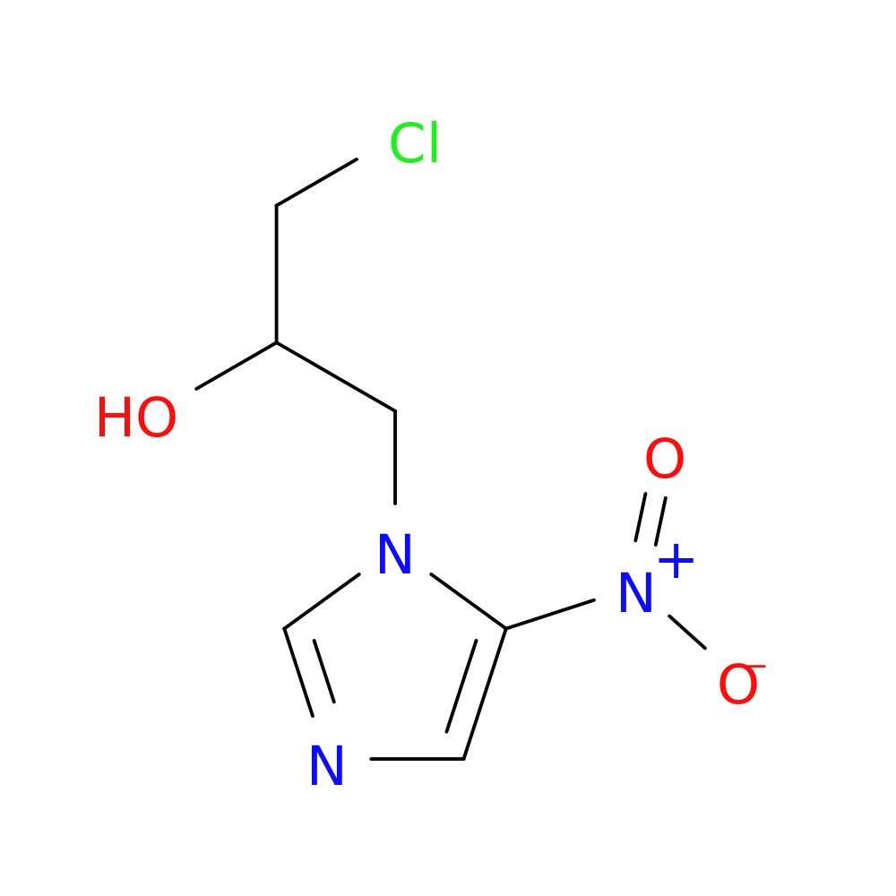 1-Chloro-3-(5-nitro-1H-imidazol-1-yl)propan-2-ol