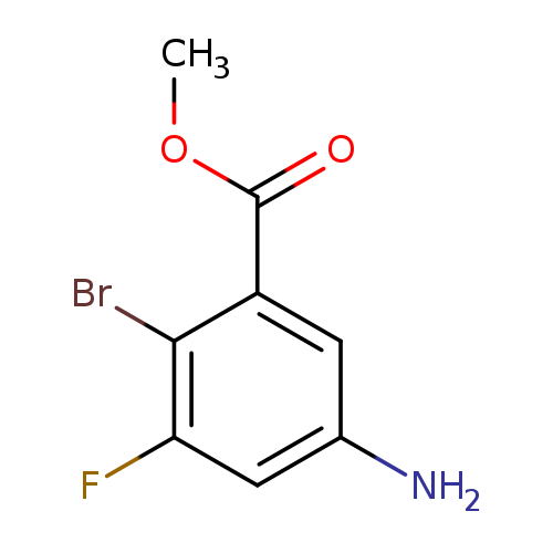 Methyl 5-Amino-2-bromo-3-fluorobenzoate