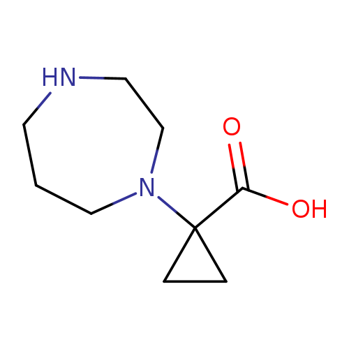 1-(1,4-diazepan-1-yl)cyclopropane-1-carboxylic acid