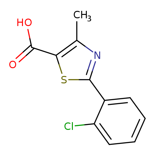 2-(2-chlorophenyl)-4-methyl-1,3-thiazole-5-carboxylic acid