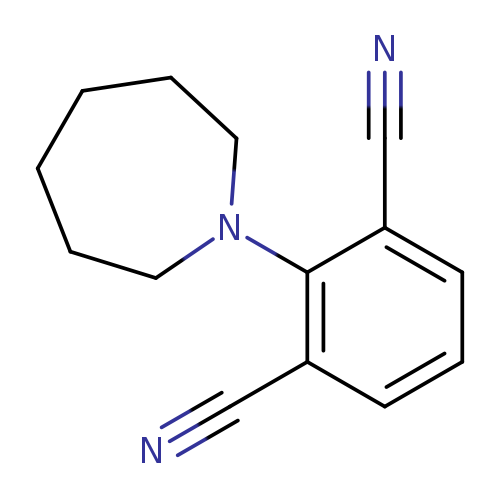 2-(azepan-1-yl)benzene-1,3-dicarbonitrile