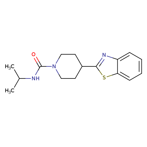 4-(1,3-benzothiazol-2-yl)-N-(propan-2-yl)piperidine-1-carboxamide