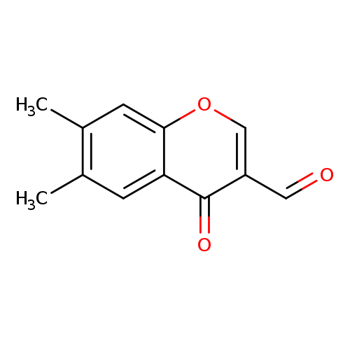 6,7-Dimethyl-4-oxo-4h-chromene-3-carbaldehyde