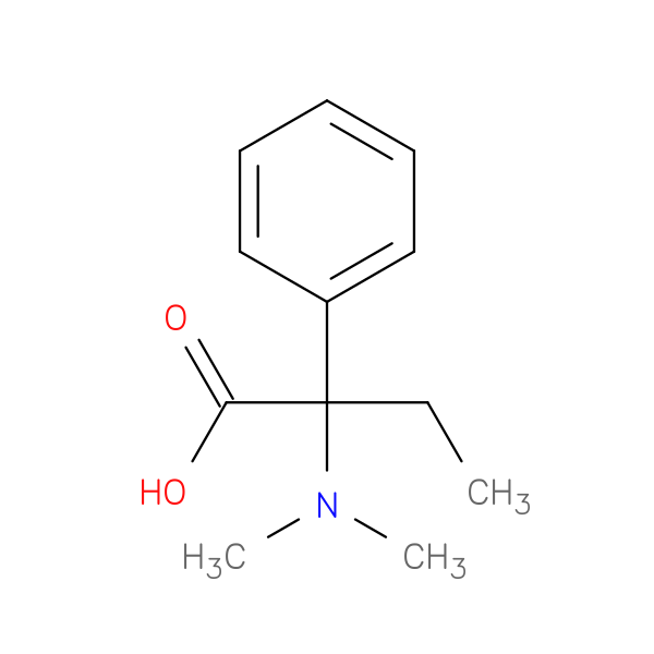 2-(Dimethylamino)-2-phenylbutanoic acid
