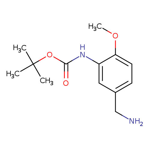 tert-butylN-[5-(aminomethyl)-2-methoxyphenyl]carbamate