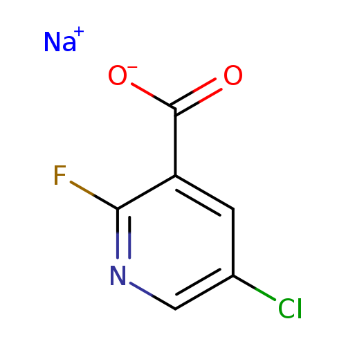 sodium 5-chloro-2-fluoropyridine-3-carboxylate