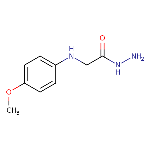 (4-Methoxy-phenylamino)-acetic acid hydrazide