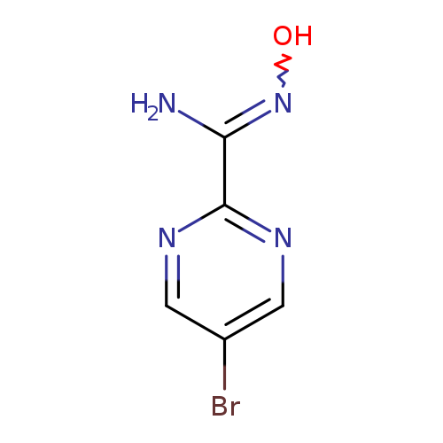 (Z)-5-bromo-N'-hydroxypyrimidine-2-carboximidamide