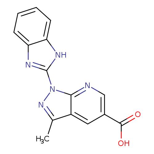 1-(1H-1,3-benzodiazol-2-yl)-3-methyl-1H-pyrazolo[3,4-b]pyridine-5-carboxylic acid