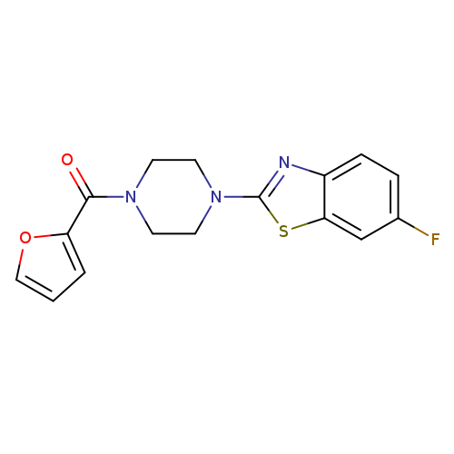 6-fluoro-2-[4-(furan-2-carbonyl)piperazin-1-yl]-1,3-benzothiazole