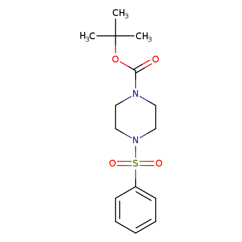 tert-butyl 4-(phenylsulfonyl)tetrahydro-1(2H)-pyrazinecarboxylate