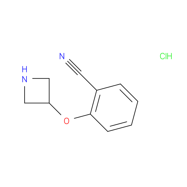 2-(azetidin-3-yloxy)benzonitrile hydrochloride