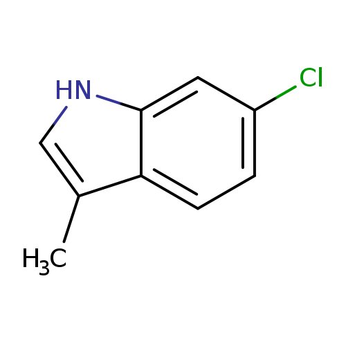 1H-Indole, 6-chloro-3-methyl-