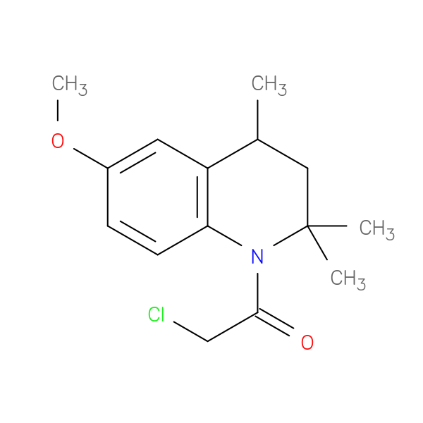 2-Chloro-1-(6-methoxy-2,2,4-trimethyl-3,4-dihydro-2H-quinolin-1-yl)-ethanone