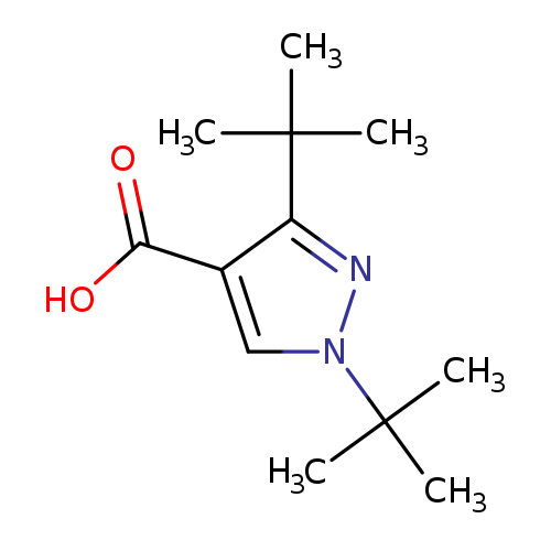 1,3-di-tert-butyl-1H-pyrazole-4-carboxylicacid