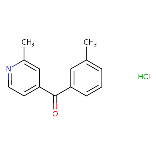 2-methyl-4-(3-methylbenzoyl)pyridine hydrochloride