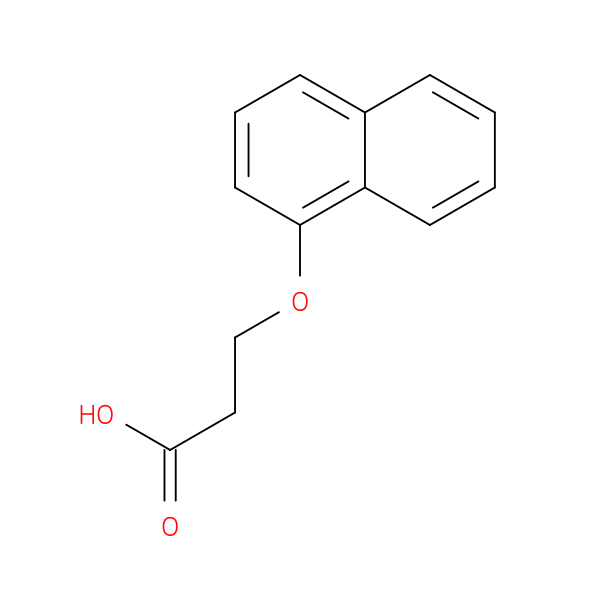 3-(Naphthalen-1-yloxy)propanoic acid