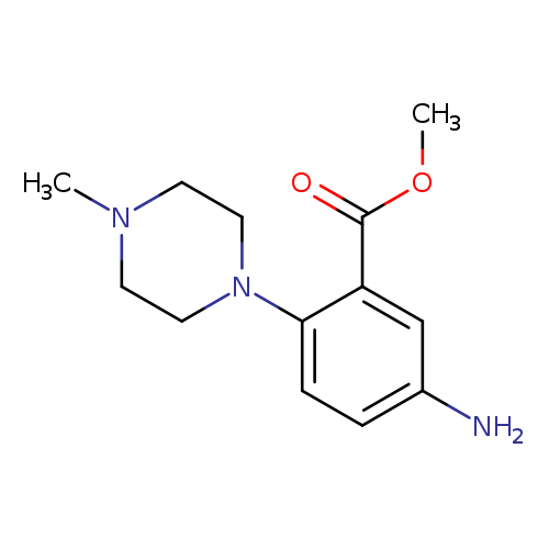 methyl 5-amino-2-(4-methylpiperazin-1-yl)benzoate